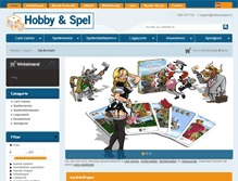 Tablet Screenshot of hobbyenspel.nl